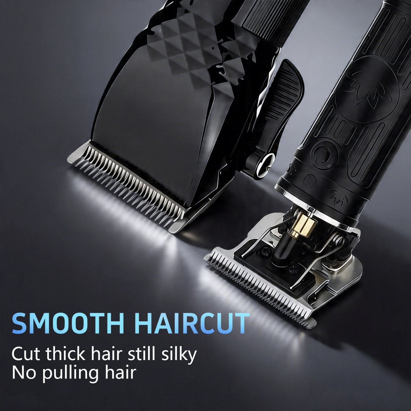 Amuliss Hair Clippers for Men,Professional Barber Clippers and Trimmer Set,Mens Cordless Hair Clipper for Barber,T-Blade Trimmer Set