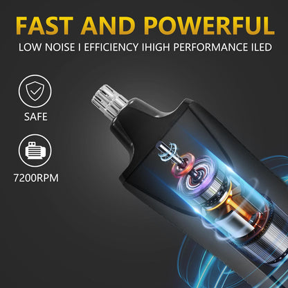 Manscape 3-in-1 Body Trimmer for Men, Groin, Pubic & Ball Hair Shaver No-Nick, Nose Hair Trimmer, Body Groomer for Smooth Shaving, Lightweight with Travel Lock, LED Display, IPX7 Waterproof
